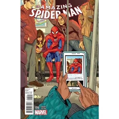 AMAZING SPIDER-MAN (2014) # 16 DOYLE VARIANT