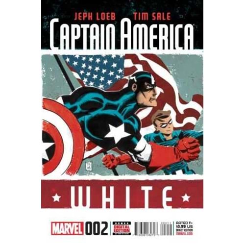 CAPTAIN AMERICA WHITE # 2