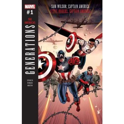 GENERATIONS SAM WILSON CAPTAIN AMERICA & STEVE ROGERS CAPTAIN AMERICA # 1