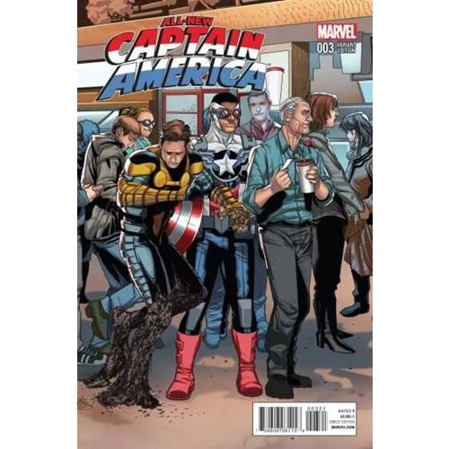 ALL NEW CAPTAIN AMERICA # 3 1:20 LARROCA WELCOME HOME VARIANT