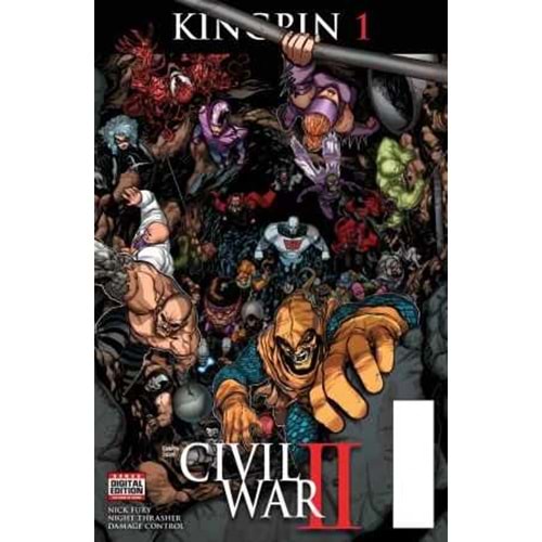 CIVIL WAR II KINGPIN # 1 (OF 4)