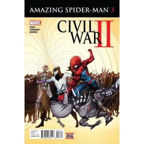 CIVIL WAR II AMAZING SPIDER-MAN # 3 (OF 4)