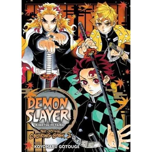 DEMON SLAYER THE OFFICIAL COLORING BOOK VOL 2 TPB