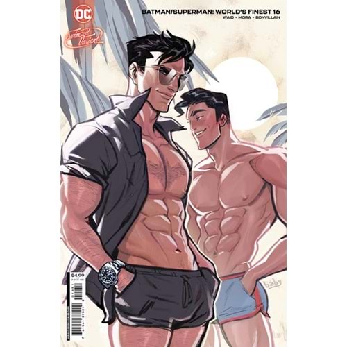 BATMAN SUPERMAN WORLDS FINEST (2022) # 16 COVER D BABS TARR SWIMSUIT CARD STOCK VARIANT