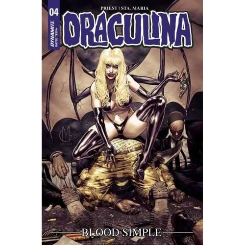 DRACULINA BLOOD SIMPLE # 4 COVER D MATTEONI
