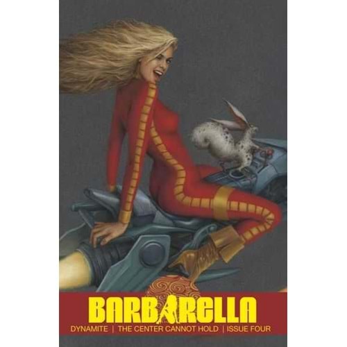 BARBARELLA CENTER CANNOT HOLD # 4 COVER B CELINA