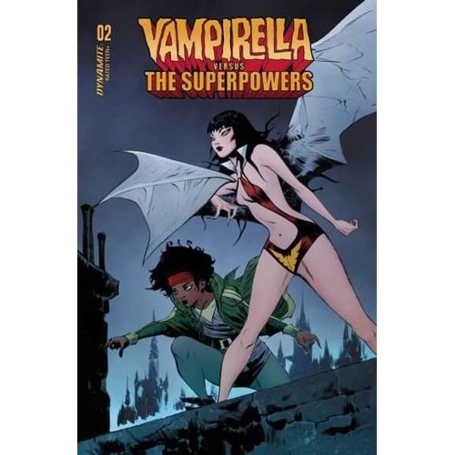 VAMPIRELLA VS SUPERPOWERS # 2 COVER A LEE