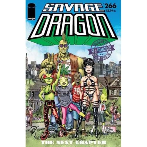 SAVAGE DRAGON # 266 COVER A LARSEN