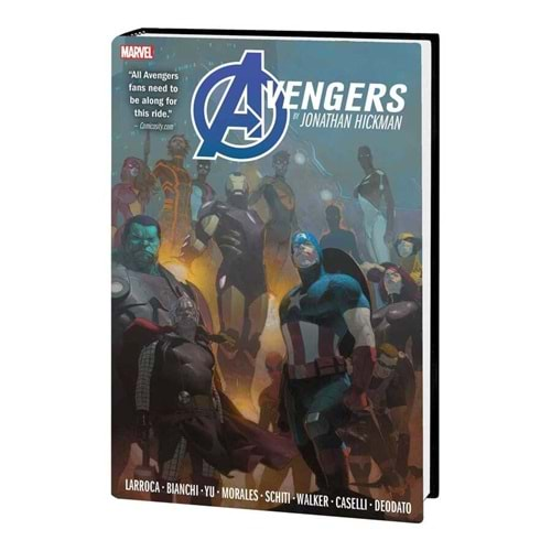 AVENGERS BY JONATHAN HICKMAN OMNIBUS VOL 2 HC RIBIC COVER