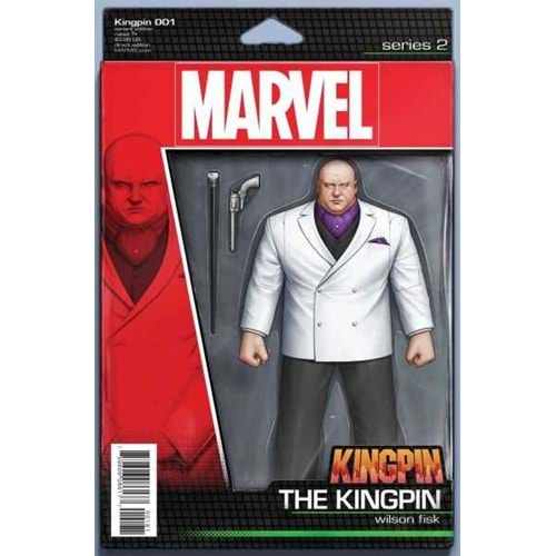 KINGPIN (2017) # 1 CHRISTOPHER ACTION FIGURE VARIANT