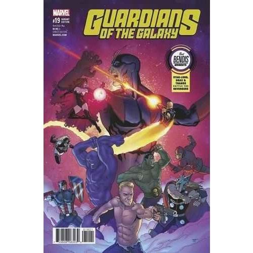 GUARDIANS OF THE GALAXY (2015) # 19 BURROWS BEST BENDIS MOMENTS VARIANT