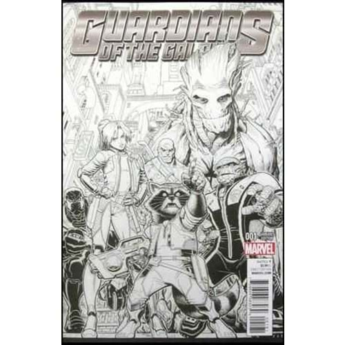 GUARDIANS OF THE GALAXY (2015) # 1 1:100 ARTHUR ADAMS SKETCH VARIANT