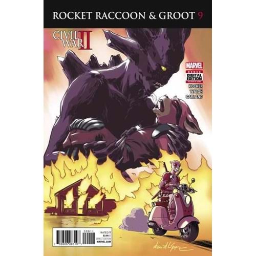 ROCKET RACCOON AND GROOT # 9