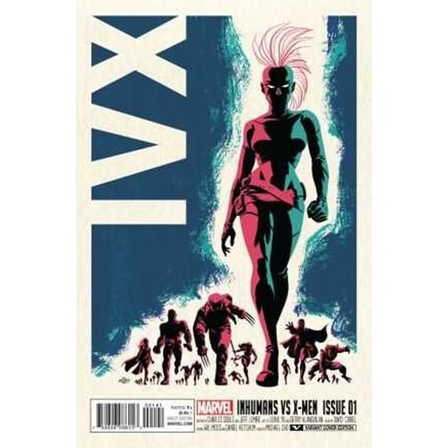 INHUMANS VS X-MEN # 1 CHO VARIANT