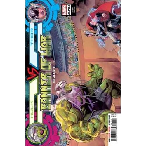 HULK VS THOR BANNER OF WAR ALPHA # 1 SECOND PRINTING COCCOLO VARIANT