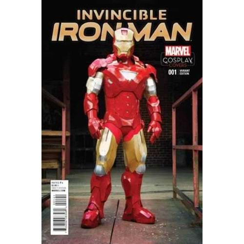 INVINCIBLE IRON MAN (2015) # 1 1:15 COSPLAY VARIANT