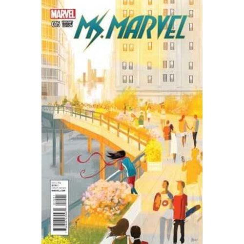 MS MARVEL (2014) # 15 CAMPION NEW YORK CITY VARIANT