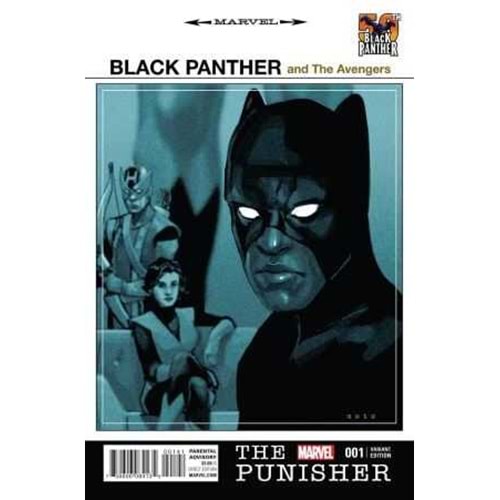 PUNISHER (2016) # 1 1:25 NOTO BLACK PANTHER 50TH ANNIVERSARY VARIANT