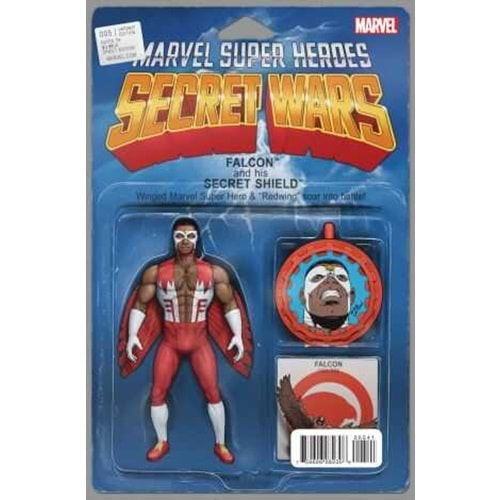 SECRET WARS (2015) # 5 CHRISTOPHER ACTION FIGURE VARIANT