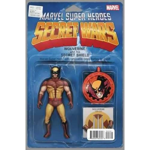 SECRET WARS (2015) # 2 CHRISTOPHER ACTION FIGURE VARIANT