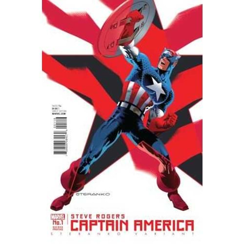 CAPTAIN AMERICA STEVE ROGERS # 1 SECOND PRINTING STERANKO VARIANT