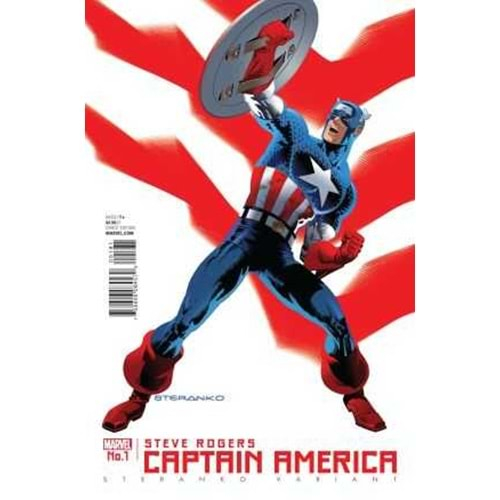 CAPTAIN AMERICA STEVE ROGERS # 1 STERANKO VARIANT