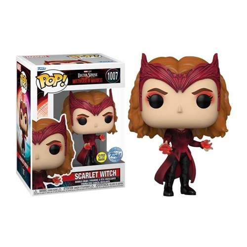 FUNKO POP DOCTOR STRANGE IN THE MULTIVERSE OF MADNESS SCARLET WITCH GLOW IN THE DARK