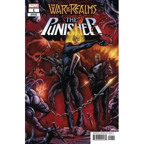 WAR OF THE REALMS PUNISHER # 1 1:50 TEXEIRA VARIANT
