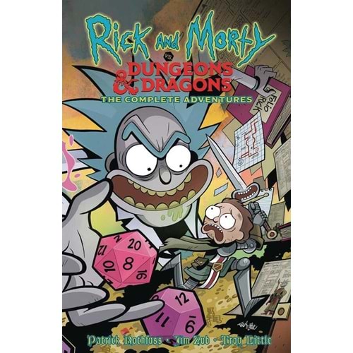 RICK AND MORTY VS DUNGEONS & DRAGONS THE COMPLETE ADVENTURES TPB