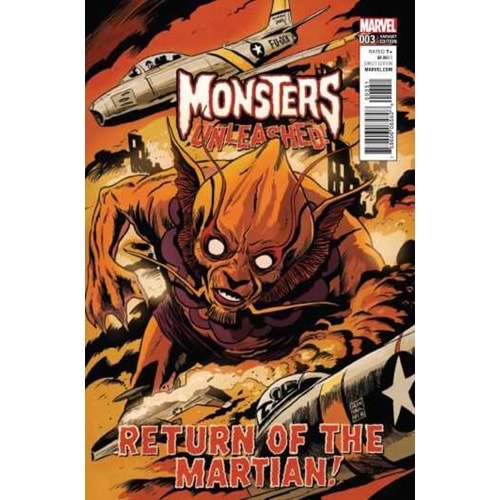MONSTERS UNLEASHED (2017 FIRST SERIES) # 3 FRANCAVILLA 50S MOVIE POSTER VARIANT