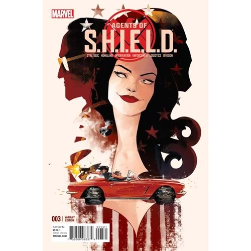 AGENTS OF SHIELD # 3 1:25 SCHMIDT VARIANT
