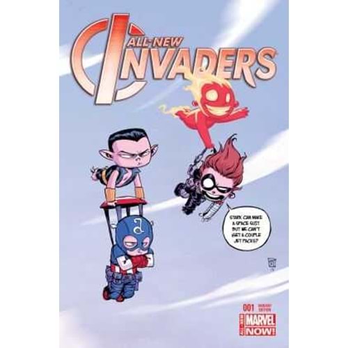 ALL NEW INVADERS # 1 YOUNG VARIANT
