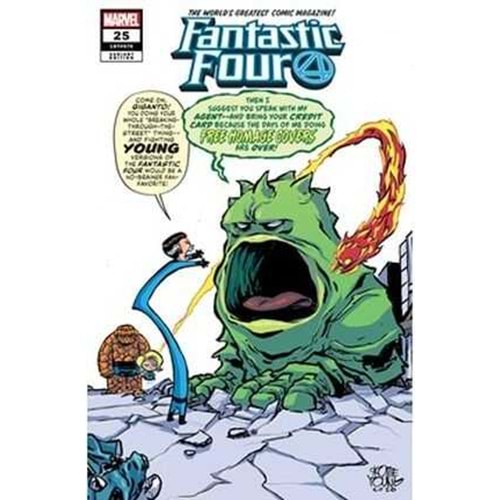 FANTASTIC FOUR (2018) # 25 YOUNG VARIANT