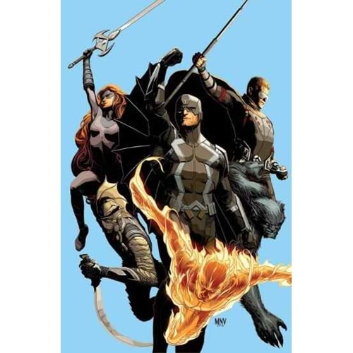 UNCANNY INHUMANS # 1 BY MCNIVEN POSTER