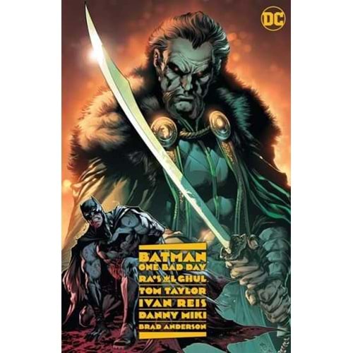 BATMAN ONE BAD DAY RAS AL GHUL HC