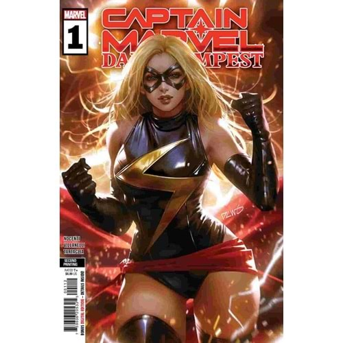 CAPTAIN MARVEL DARK TEMPEST # 1 SECOND PRINTING DERRICK CHEW VARIANT