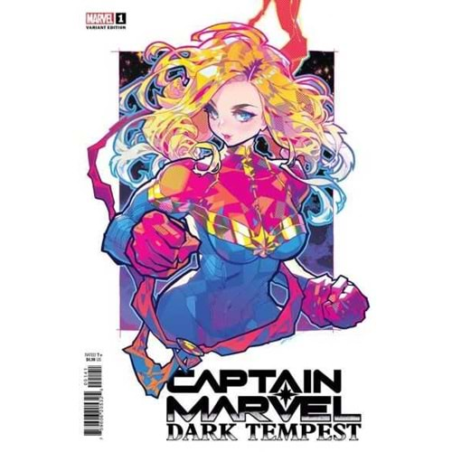 CAPTAIN MARVEL DARK TEMPEST # 1 ROSE BESCH VARIANT