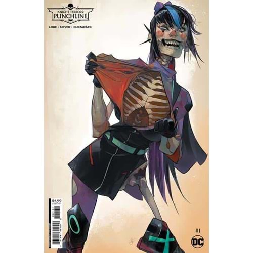 KNIGHT TERRORS PUNCHLINE # 1 (OF 2) COVER C OTTO SCHMIDT CARD STOCK VARIANT
