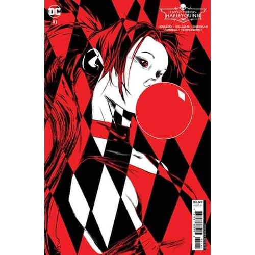 KNIGHT TERRORS HARLEY QUINN # 1 (OF 2) COVER D DUSTIN NGUYEN MIDNIGHT CARD STOCK VARIANT