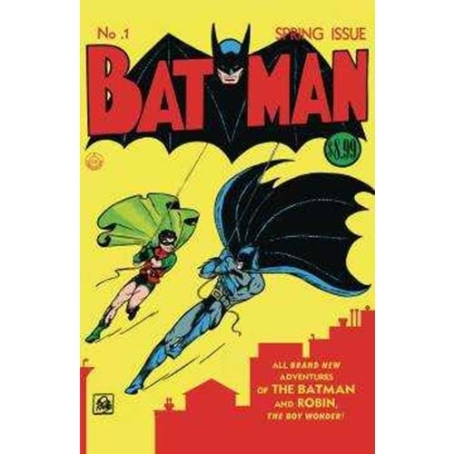 BATMAN # 1 FACSIMILE EDITION COVER B BOB KANE & JERRY ROBINSON FOIL VARIANT