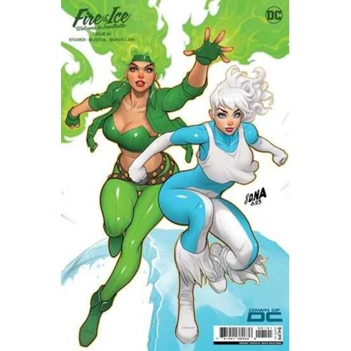 FIRE & ICE WELCOME TO SMALLVILLE # 1 (OF 6) COVER B DAVID NAKAYAMA CARD STOCK VARIANT