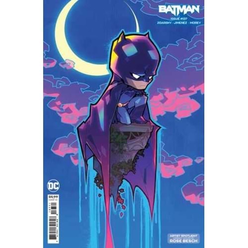 BATMAN (2016) # 137 COVER D ROSE BESCH CREATOR CARD STOCK VARIANT (BATMAN CATWOMAN THE GOTHAM WAR)