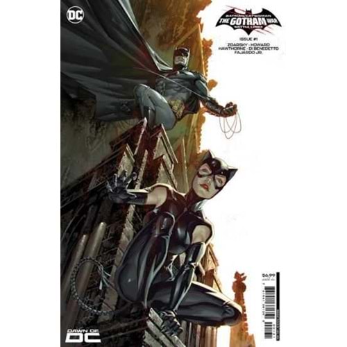 BATMAN CATWOMAN THE GOTHAM WAR BATTLE LINES # 1 (ONE SHOT) COVER C KAEL NGU CARD STOCK VARIANT