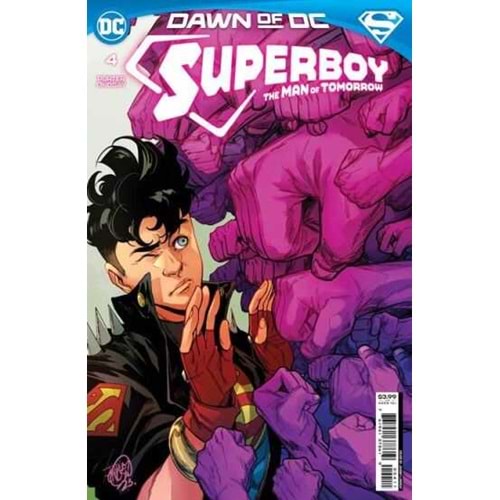 SUPERBOY THE MAN OF TOMORROW # 4 (OF 6) COVER A JAHNOY LINDSAY
