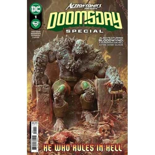 ACTION COMICS PRESENTS DOOMSDAY SPECIAL # 1 (ONE SHOT) COVER A BJORN BARENDS