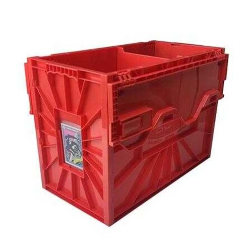 BCW PLASTIC COMIC SHORT BOX RED