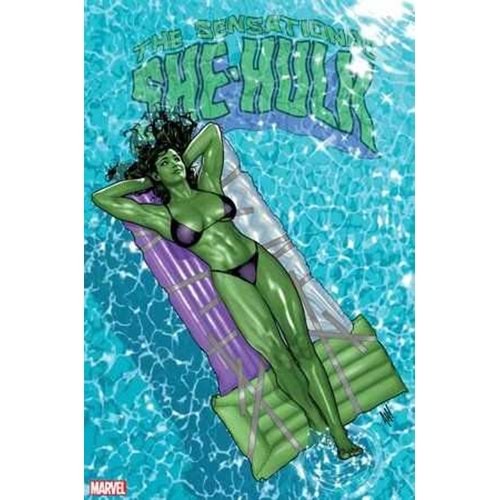 SENSATIONAL SHE-HULK (2023) # 1 ADAM HUGHES FOIL VARIANT