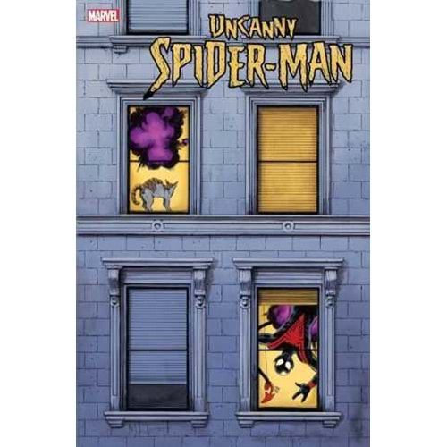 UNCANNY SPIDER-MAN # 1 DAVE WACHTER WINDOWSHADES VARIANT