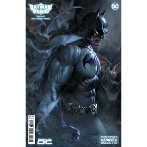 BATMAN AND ROBIN (2023) # 2 COVER D GABRIELE DELLOTTO ARTIST SPOTLIGHT CARD STOCK VARIANT