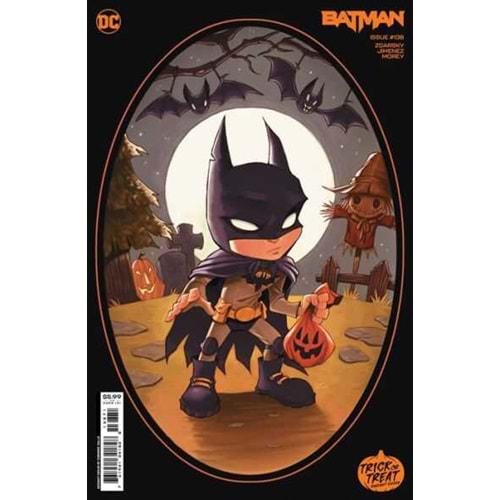 BATMAN (2016) # 138 COVER F CHRISSIE ZULLO TRICK OR TREAT CARD STOCK VARIANT